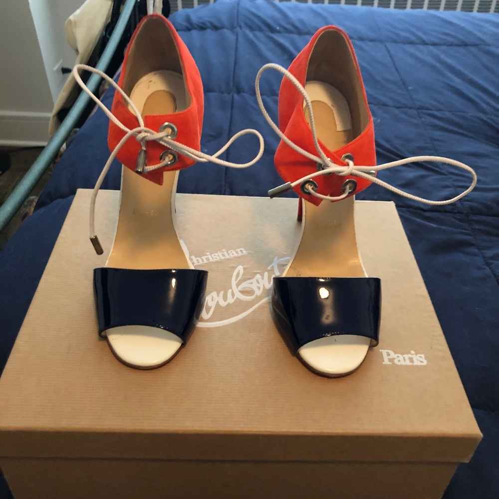 Christian Louboutin Mayerling 120mm, Size 38.5
